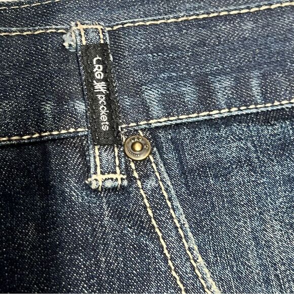 Lrg | Men’s Whispering Effect Bootcut Denim Jeans - Picture 4 of 9